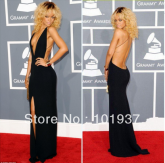 VESTIDO RIHANNA HOT SEXY PROFUNDO DECOTE EM V